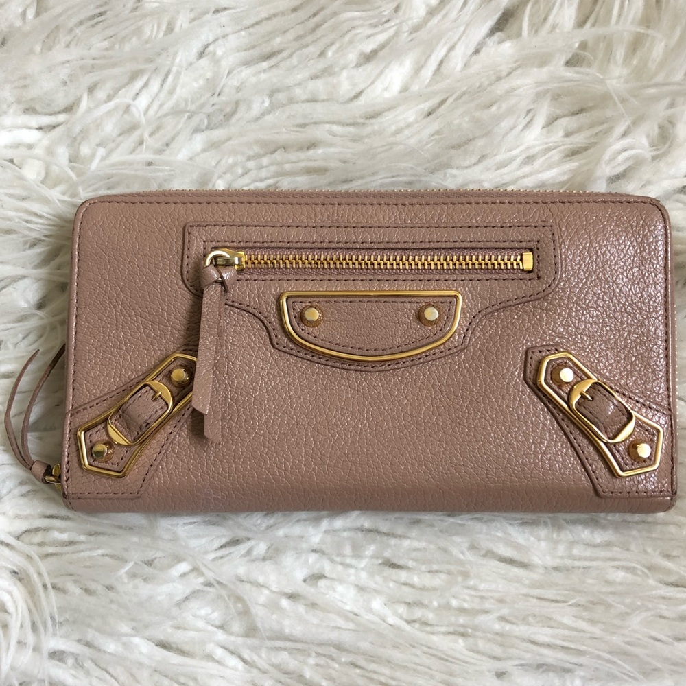 BALENCIAGA Motocross Classic Zip Around Wallet - Picture 3 of 12